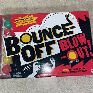 NEW BOUNCE OFF-BLOW OUT Game Twice the Balls for 7 Different Ways to Play!